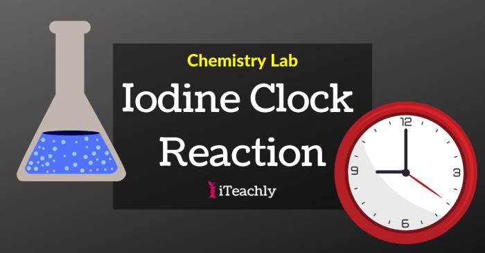 Reaction iodine lab